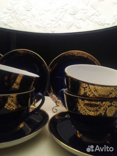 Сервиз чайный Лфз Золотой Фриз