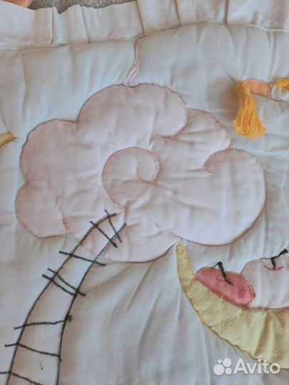 Бортики в детскую кроватку