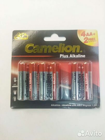 Батарейка Camelion LR6 AA алкалиновая