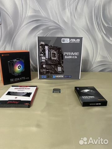 Комплект i5 12400f+b660 asus+ 16gb ddr4+кулер+ssd купить в Белгороде ...