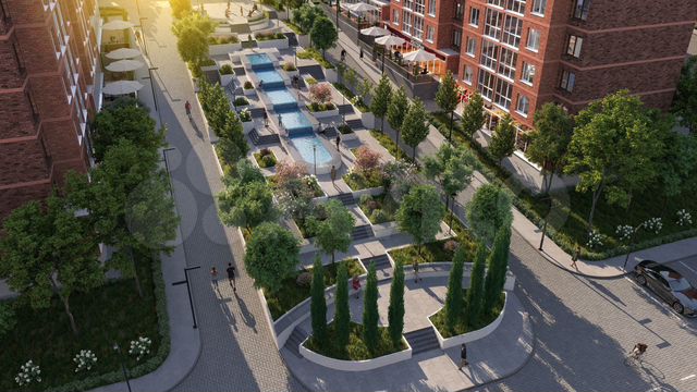 2-к. квартира, 55,8 м², 4/9 эт.