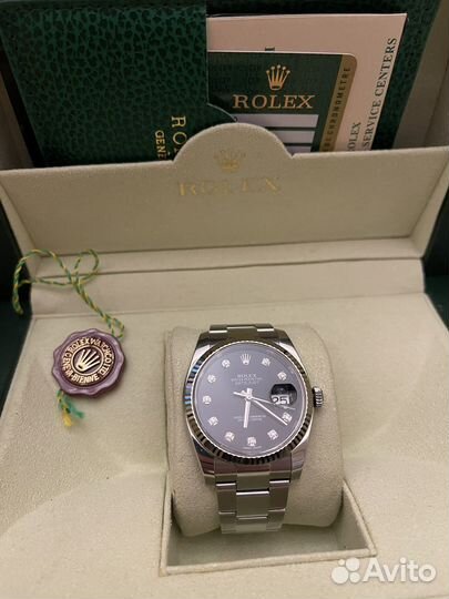 Женские часы rolex datejust с бриллиантами