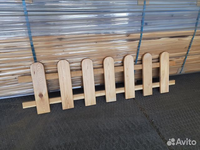 Забор из сибирской лиственницы