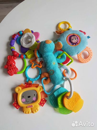 Игрушки, грызунки, погемушки