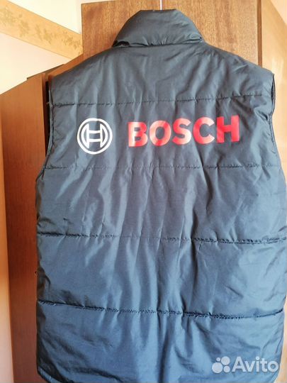 Теплая безрукавка bosch унисекс размер 52-58