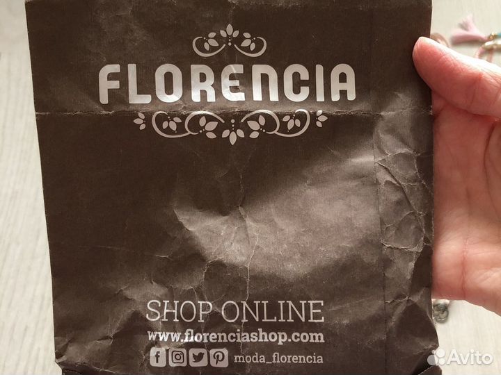 Бижутерия Florencia бусы ожерелье