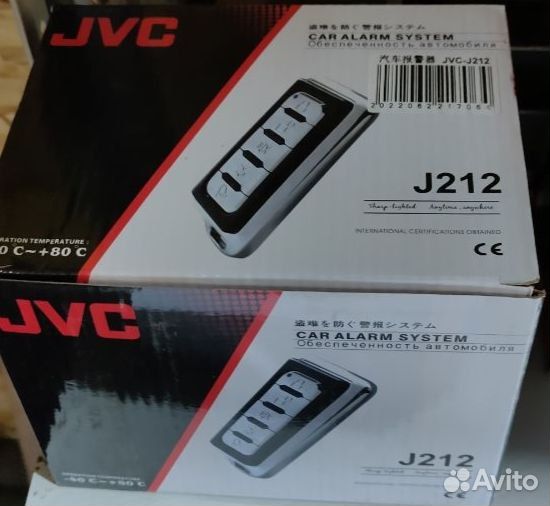 Авто сигнализация JVC открыть/закрыть