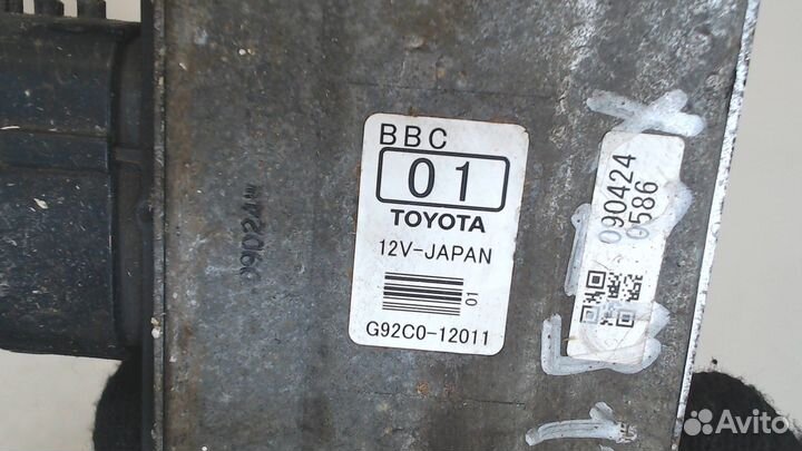 Блок управления вентиляторами Toyota Auris E15, 20