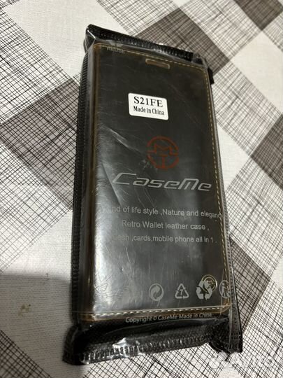 Чехол нат. кожа S21fe 5g (новый)