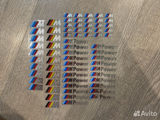 Наклейки на суппорта в стилистике бмв опт