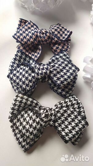 Заколки с бантиком
