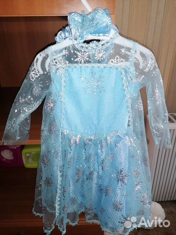 Праздничный костюм снежинка для девочки