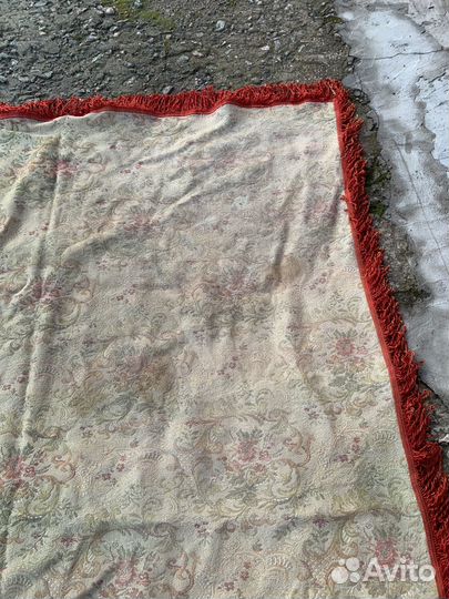 Плюшевая скатерть СССР