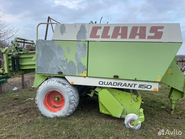 Пресс-подборщик Claas Quadrant, 2008