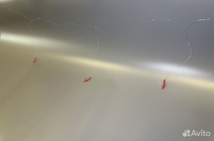 Монтаж на воблу 3 крючка