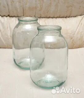 Стеклянная банка 3л и 2л