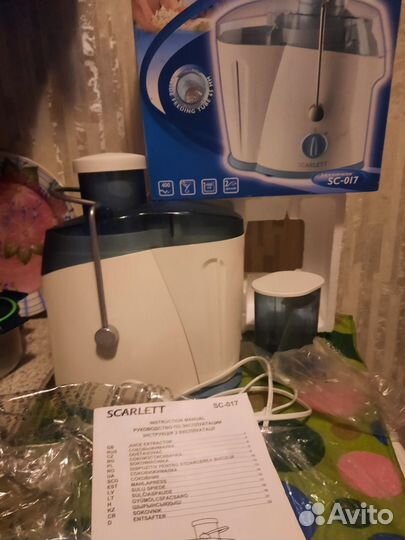 Новая Соковыжималка Scarlet sc - 017