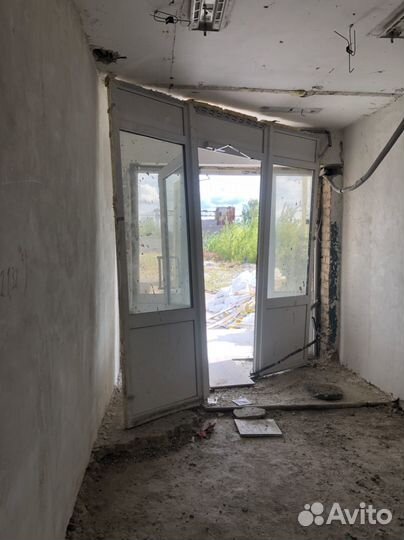 Дверь пластиковая. Перегородка