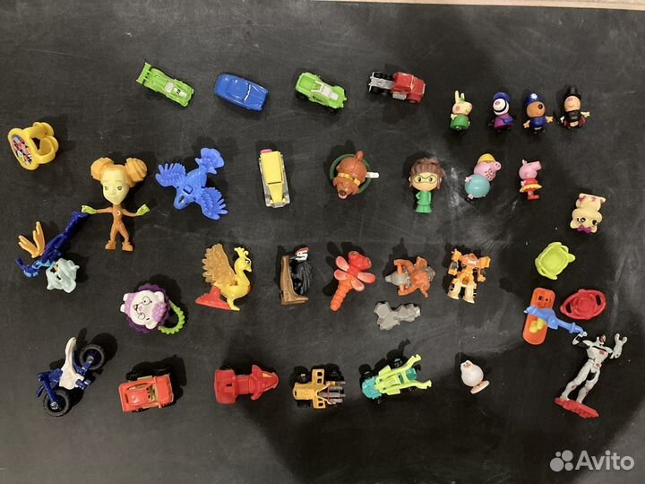 Игрушки из Киндера пакетом