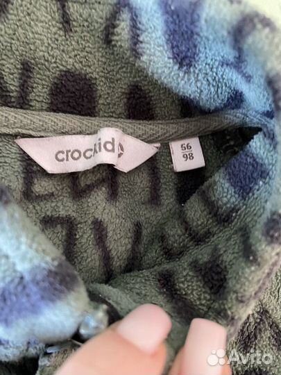 Кофта на флисе crockid