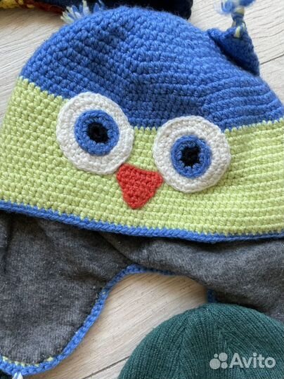 Шапки для мальчика 1-2 года