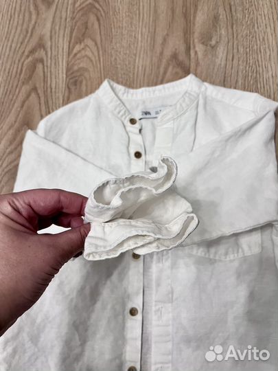 Рубашка zara для мальчика 122