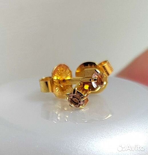 Серьги из медицинского сплава