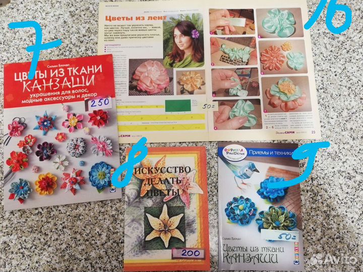 Книги по лоскутному шитью, вышивке лентами