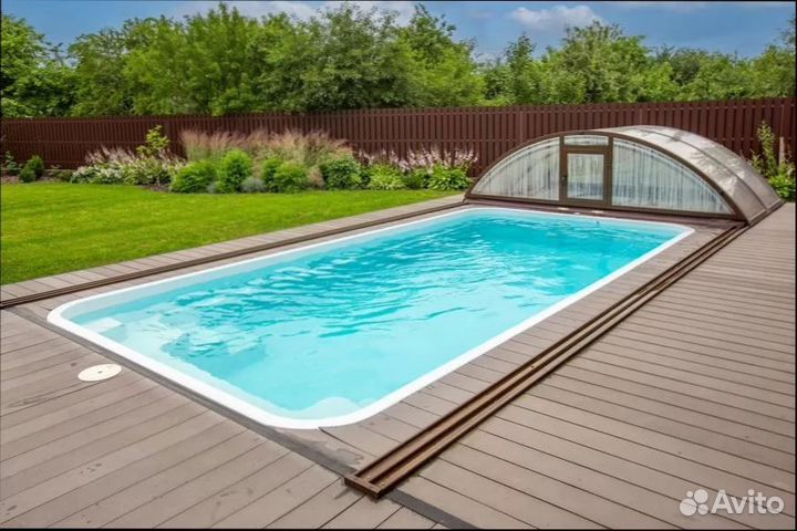 Композитный бассейн Эри premium