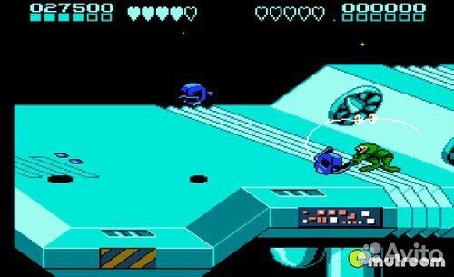 Картридж Денди Боевые лягушки3