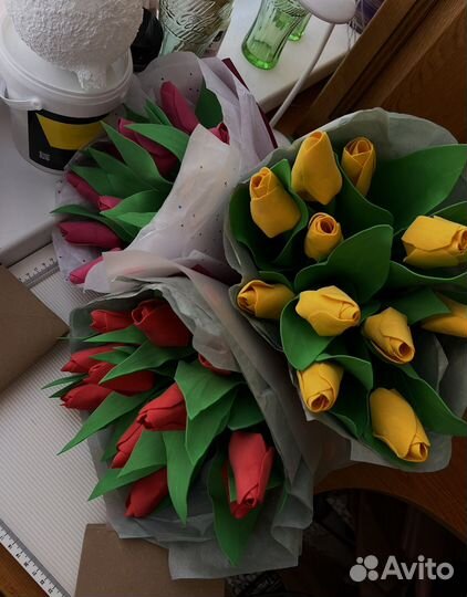 Букет из фоамирана