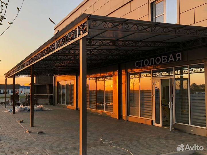 Навесы из поликарбоната