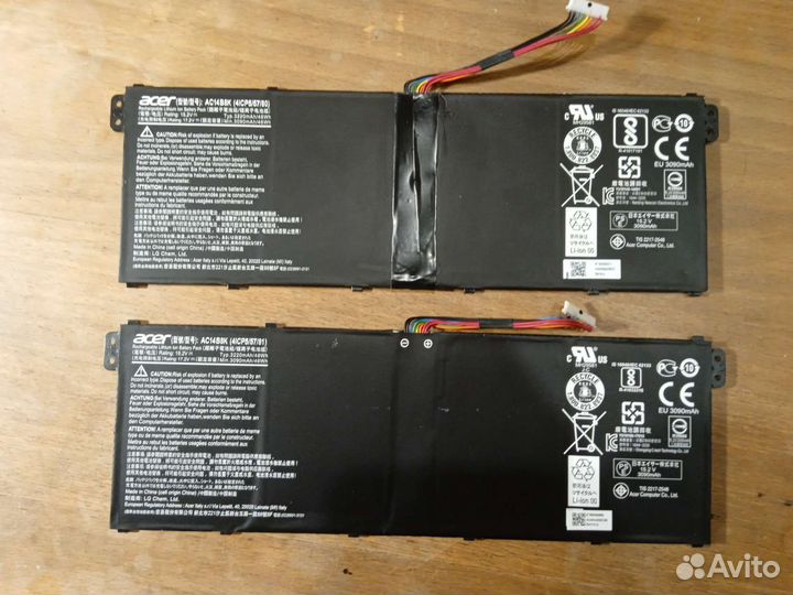 Аккумулятор для ноутбука acer ac14b8k