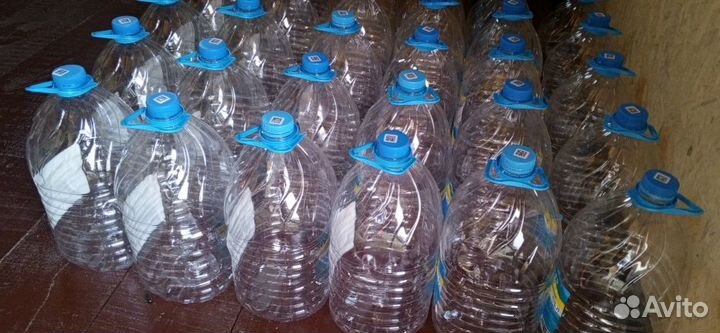 Бутылки пэт 5 л чистые