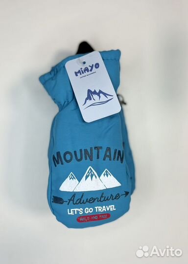 Варежки краги новые 4-6 лет м/ж