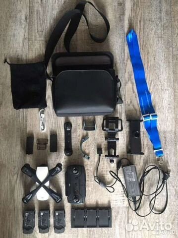 Квадрокоптер Dji spark fly more combo