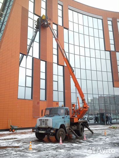 Аренда и услуги телескопической автовышки