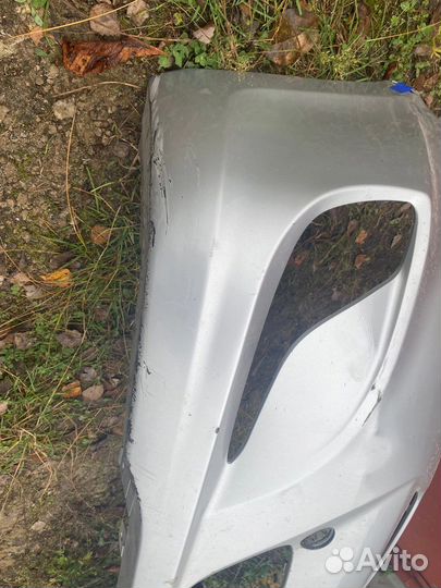 Передний бампер на hyundai solaris