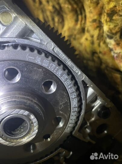 Крышка коленвала задняя