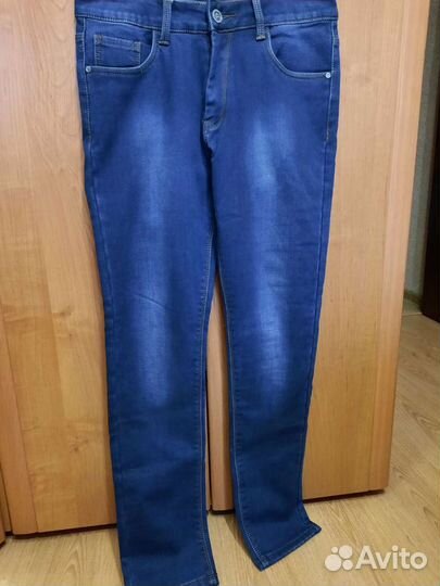 Джинсы утеплённые