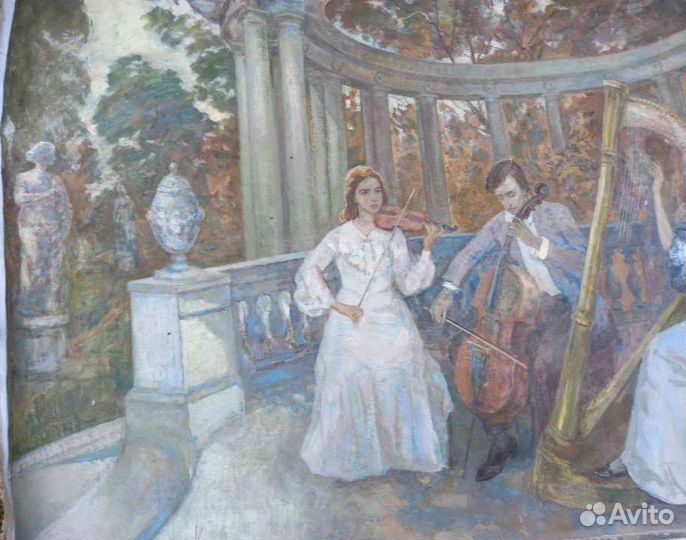 Картина живопись СССР подарок