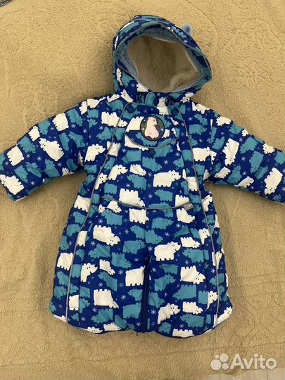 Комбинезон трансформер зимний