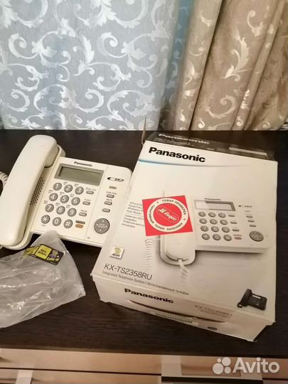 Стационарный телефон panasonic kx