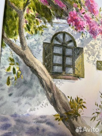 Картина акварель