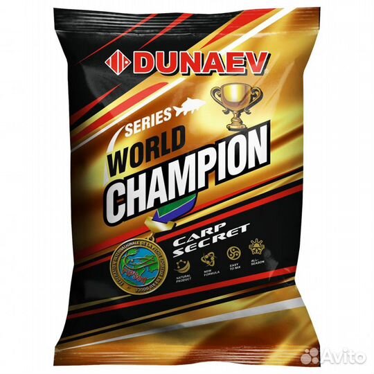 Прикормка Dunaev champion carp secret