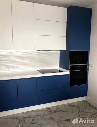 Кухонный гарнитур прямой в потолок на заказ