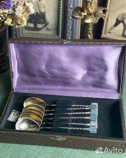 Ложки серебряные чайные Таллинн 1968 год