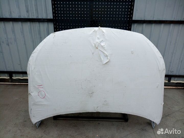 Капот белый Хундай Элантра 2019