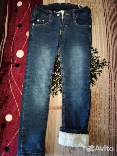 Джинсы для мальчика 128