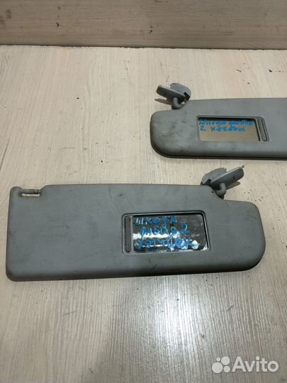 Козырёк солнцезащитный Skoda Fabia 2